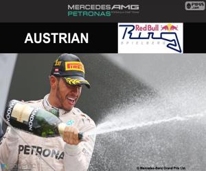 yapboz Lewis Hamilton 2016 Avusturya Grand Prix